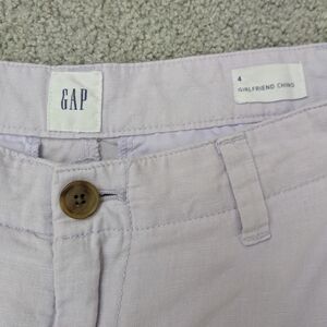 GAP Light Purple Girlfriend Chino Pants